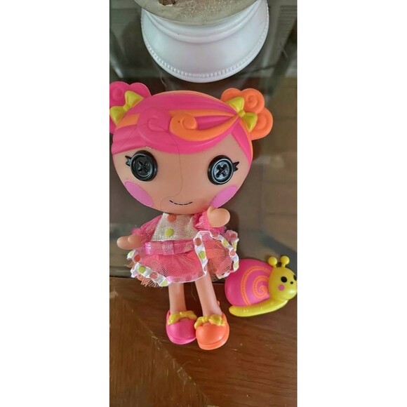 Lalaloopsy Littles Lolly Candy Ribbon Colorful Doll Toy Pink Orange Yellow Bows - Picture 2 of 10
